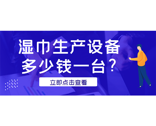 濕巾生產(chǎn)設(shè)備多少錢一臺(tái)？廠家發(fā)貨免費(fèi)試機(jī)！