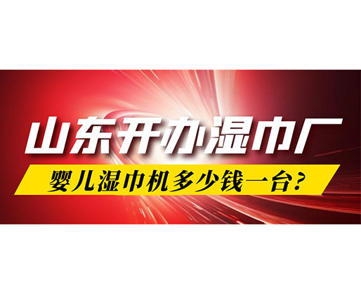 山東開辦濕巾廠，嬰兒濕巾機(jī)多少錢一臺?